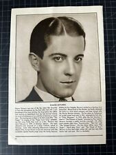 Vintage 1930 Ramon Novarro Portrait - Vintage Hollywood Actor picture