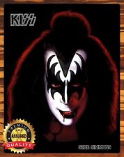 KISS - Gene Simmons - The Demon - Metal Sign 11 x 14 picture