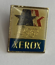 Vintage Xerox 1984 USA Olympics Lapel Pin: Los Angeles- 5/8” Wide picture