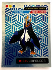 2024 POKEMON SCARLET & VIOLET EO Sticker #216 EMPOLEON Peru Foil picture