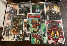 “Iron Man 2.0” #1-4 Plus 6 Various Iron Man Comics (Marvel 2011) Lot If 10 VF-NM picture