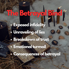 Powerful Betrayal Bind Revenge Curse Spell - Authentic Black Magic for Justice picture