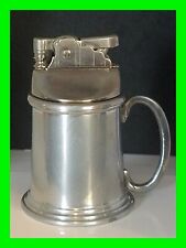 Unique Vintage Hanle & Debler Pewter Cup w/United Findings Co. Lighter ~ Working picture