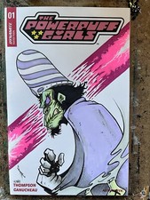 Dynamite Powerpuff Girls #1 BLANK Cover Variant - Mojo Jojo Sketch Cover picture