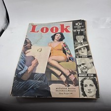 LOOK Magazine McClelland Barclay Sketches Beauty October 12th 1937 picture