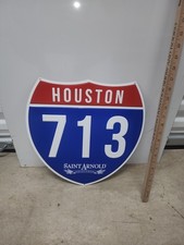St Arnold Houston Texas Brewery 713 Metal Highway BEER BAR Metal SIGN MAN CAVE  picture