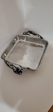Sand Cast Aluminum Horse Head Handle Tray 10