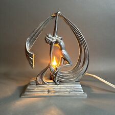 Vintage Art Deco Nude Female Lady Table Lamp picture