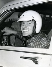 Richard Petty poses one of NASCAR Cup cars 1960s Petty raced NASCA- Old Photo picture