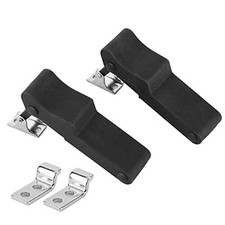 2pcs Front Storage Rack Rubber Latch Fit for Polaris Sportsman 2 Pack, Black  picture