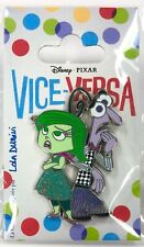Disney Parks Pixar Inside Out Vice Versa Disgust & Fear Disneyland Paris Pin picture