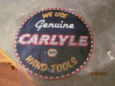 Napa Auto Parts pressed metal 16 inch vintage look Carlyle tool sign New picture
