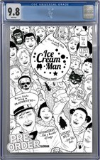 Ice Cream Man #1: Chocolate/Vanilla Twist Edition Cover A (Martin Morazzo) | CGC picture