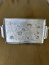 Vintage Hand Forged Tray By Wendell August-Thistle Design picture
