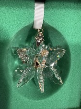 Swarovski Crystal 2024 ANNUAL EDITION 3D Christmas Ornament 5674347 NEW picture