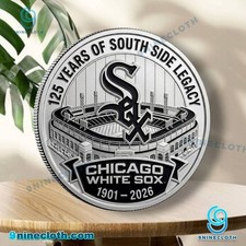 White Sox 125th Anniversary Chicago Tough White Sox Strong Coin picture