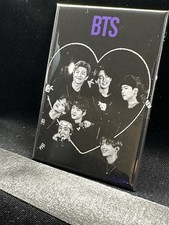 BTS, Cute Group Photo Refrigerator Magnet 2x3  picture