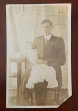 RPPC Photo Postcard 1904-1918 German Bisque & Man Doll Maker Toy Workshop picture