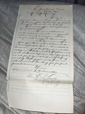 Antique Manhattan 8th Assembly Dist NY Letter: President McKinley Assassination picture