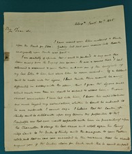 1805 Handwritten Letter by Thomas Swann Legal & Financial Affairs in Alexandria picture
