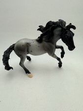 Breyer Nokota Horse #1279 Traditional Blue Roan Mustang Retired 2007 Benefit picture
