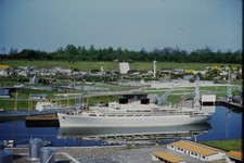 c1960's Ektachrome 35mm Slide Madurodam Miniature Park Netherlands Dutch Ship picture