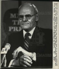 1976 Press Photo Thomas S. Kleppe on NBC's 