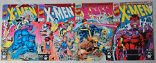 Lot of FOUR (4) 1991 X-Men #1 VARIANT connecting covers - very nice picture
