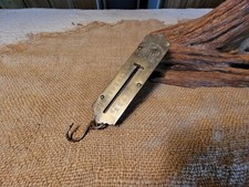 Vintage L. E. Knott Apparatus Small Hanging Scale Grams & Ounces  picture
