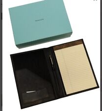 Tiffany & Co RARE Leather 1837 Paper Notepad  WITH Box picture