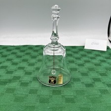 25th Anniversary Bell Crystal Glass Crown Bayel 1666 picture