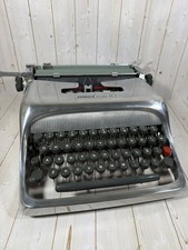 Vintage Olivetti Studio 44 Typewriter (Polished Silver) Spanish *Read Shipping picture