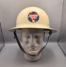 WWII/2 US Home Front Civil Defense Air Raid Wardens helmet with decal picture