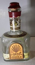 Empty 1921 Tequila Reposado Reserva Especial Bottle Wax picture