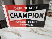Porcelain Sign, Double Sided  picture