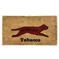 Vtg Blood Hound Tobacco cardboard tobacco box brown & williamson picture