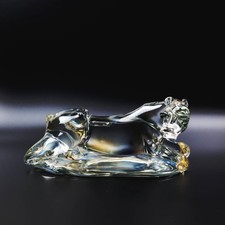 Murano Glass Pino Signoretto Panther Figurine 13cm 29cm 15.5cm picture