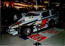 1980s Dirt Modified Race Car Photograph Mall Display PA Promo Coke picture
