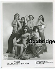 FOXY All AMerican Girl Band GLAM ROCK 1970 Glitter Original Photo Funk Female picture
