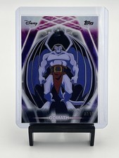 2026 Topps Neon Disney Goliath #134 Black Diamante Serial 7/10 Gargoyles RARE picture