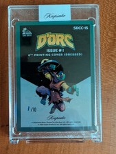 ALPHA SDCC 2026 D'Orc Issue #1 (6th pr) Keepsake Card in Acrylic Holder 1/10 picture