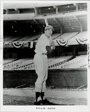 Press Photo Willie Davis, Los Angeles Dodgers Baseball - kfx12896 picture