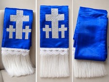 Celestial Church of Christ Louies Amure 3 Cross with Ikoleti Silver Pendant picture