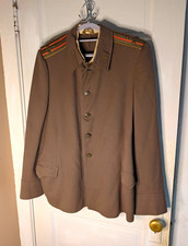 Vintage Soviet USSR Officer Uniform Set Tunic Pants 28x26 Small Motorized Rifle picture