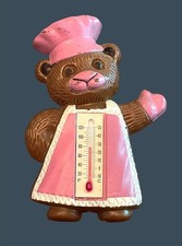 Vintage Arjon Bear Thermometer Magnet Kitchen Cook Chef Hong Kong F C picture