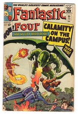 Fantastic Four 35 1965 Marvel Comics VG/F 5.0 1st App Dragon Man Thing X-Men picture