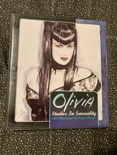 OLIVIA Studies in Sensuality All-Chromium Collector Cards [90] In Binder 1995 picture