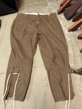 WWII FRENCH M1935 INFANTRY COMBAT FIELD WOOL TROUSERS-XLARGE 38 WAIST picture