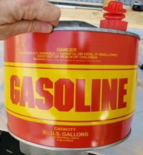 Vintage 2.5 Gallon METAL Gas Can Kelley Mfg. 1 of a Kind MADE USA Very Rare picture