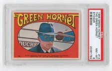 1966 Topps Green Hornet Stickers #14 PSA 8 NM-MT • Bruce Lee picture